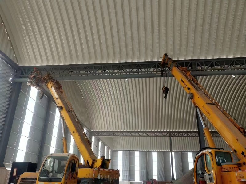 Weatherproof Arched Steel Builds